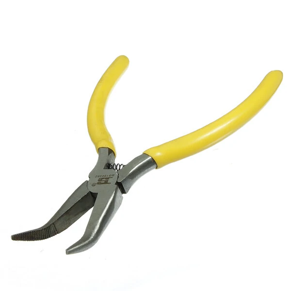 BOSI 5 High Carbon Steel Curved Mini Pliers BS190586 - Precision Grip Tool - Image 3